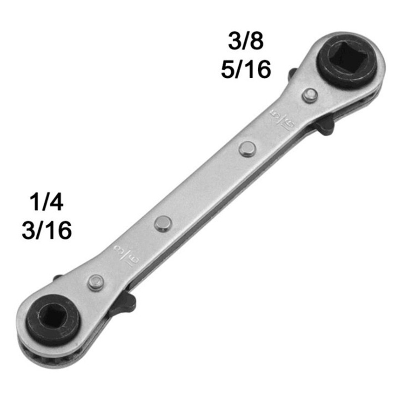 Cờ lê hình vuông 4 kích cỡ 1 / 4x3 / 16x3 / 8x5 / 16