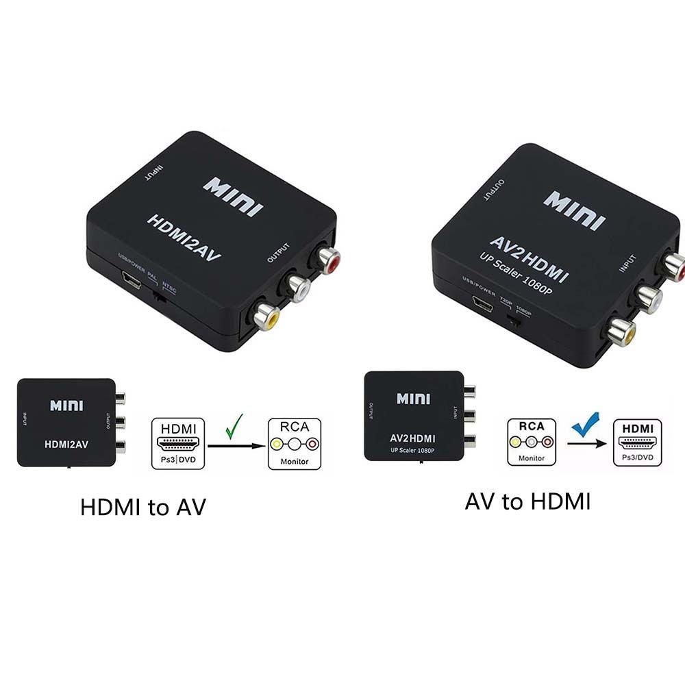MYRONGVN Bộ ChuyểN ĐổI HDMI Sang AV 1080p / 720p RCA
