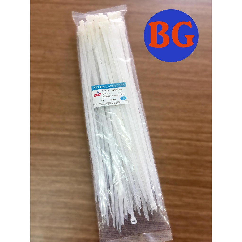 Dây rút nhựa PA66 (8x300mm)