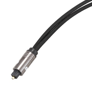 EMK SPDIF/Toslink Digital Optical Audio Toslink Splitter Cable SPDIF Optical Splitter Adapter 1.5M