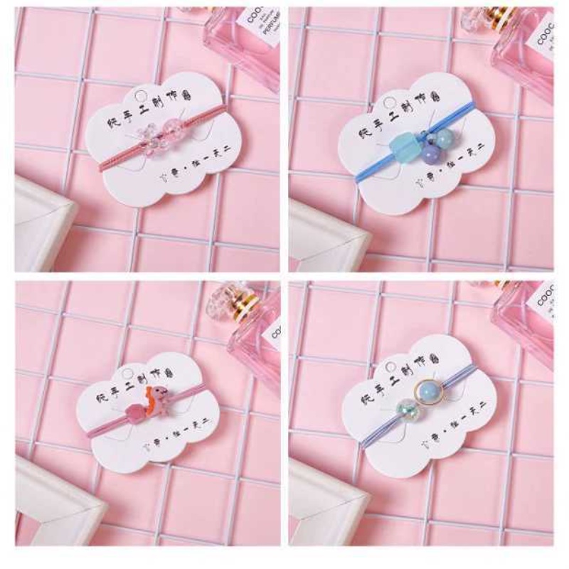 Dây Cột Tóc Thiết Kế Dễ Thương Phong Cách Hàn Quốc Cho Nữ