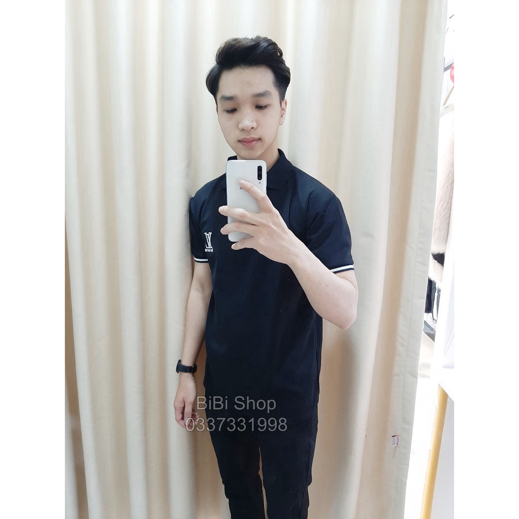 Áo Thun Nam Polo Cổ Bẻ Thêu Logo LV Cao Cấp BB13 | BigBuy360 - bigbuy360.vn
