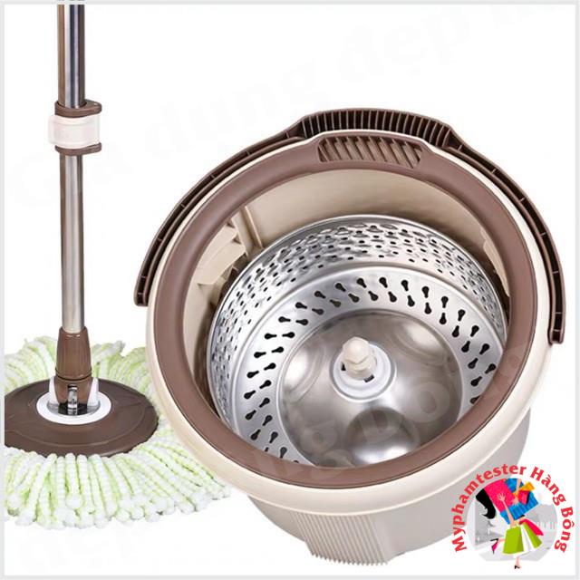 Chổi lau nhà 360 độ 1 lồng cao cấp hàng nhập khẩu