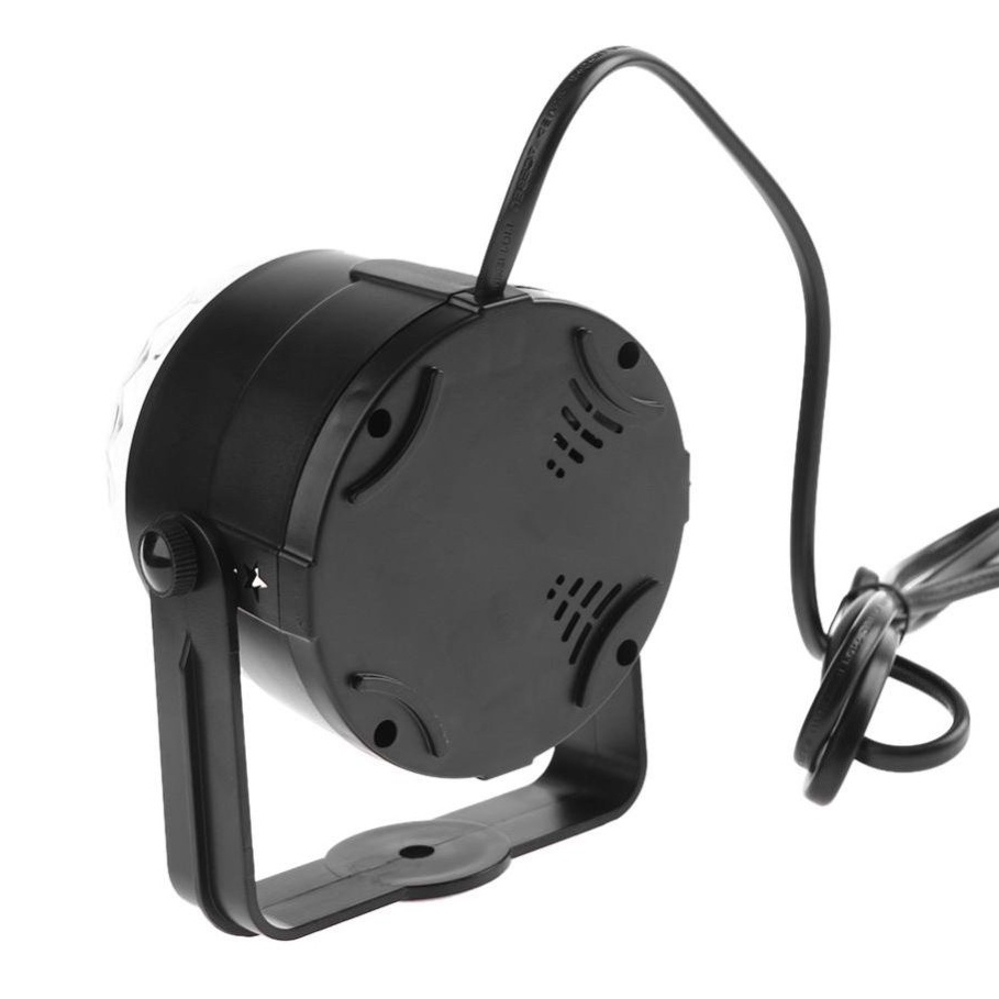 Đèn led xoay cảm ứng theo tiếng nhạc trang trí sân khấu phòng bay karaoke