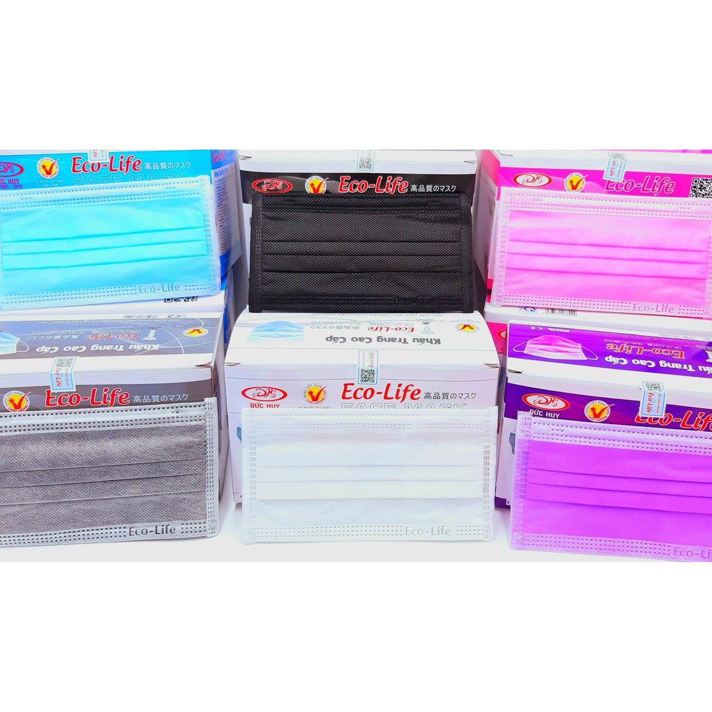 Hộp 50 cái khẩu trang y tế cao cấp 4 lớp Joko & Eco - life - Hàng có sẵn | BigBuy360 - bigbuy360.vn