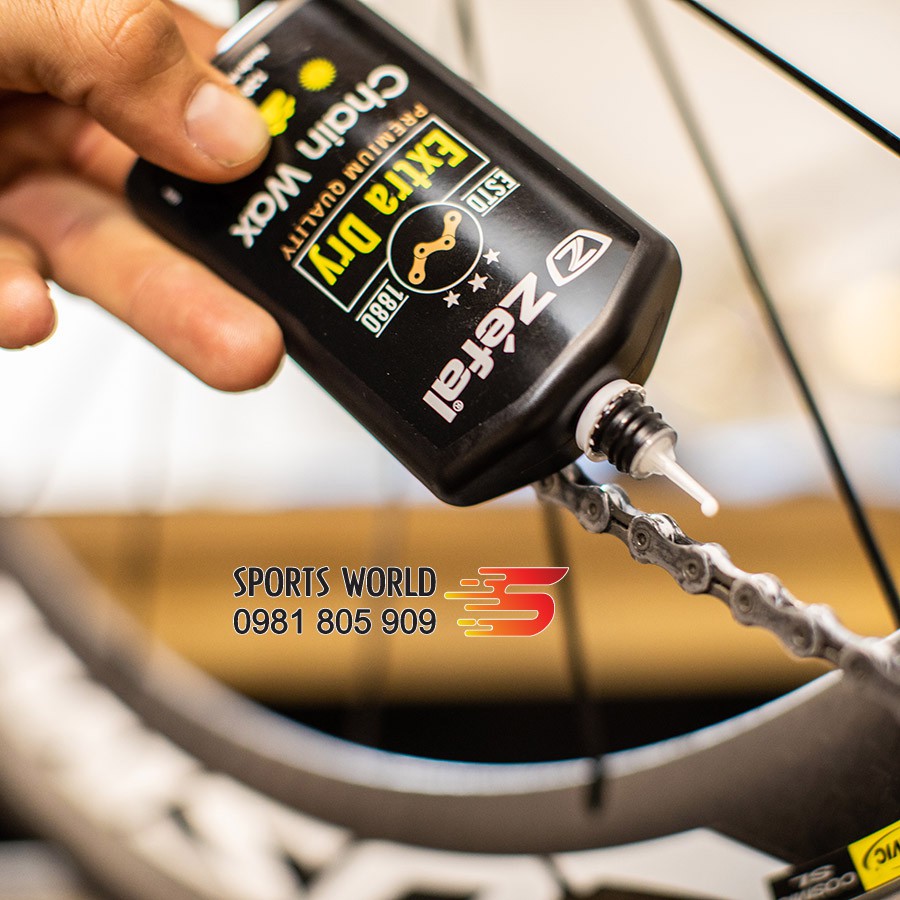 Dầu nhớt tra sên xe đạp ZEFAL EXTRA DRY 120ml