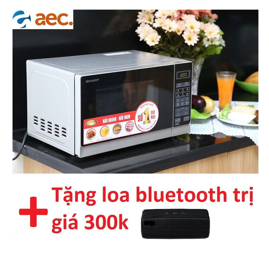 LÒ VI SÓNG Sharp R-G272VN-S + Khuyến mại loa bluetooth trị giá 300k