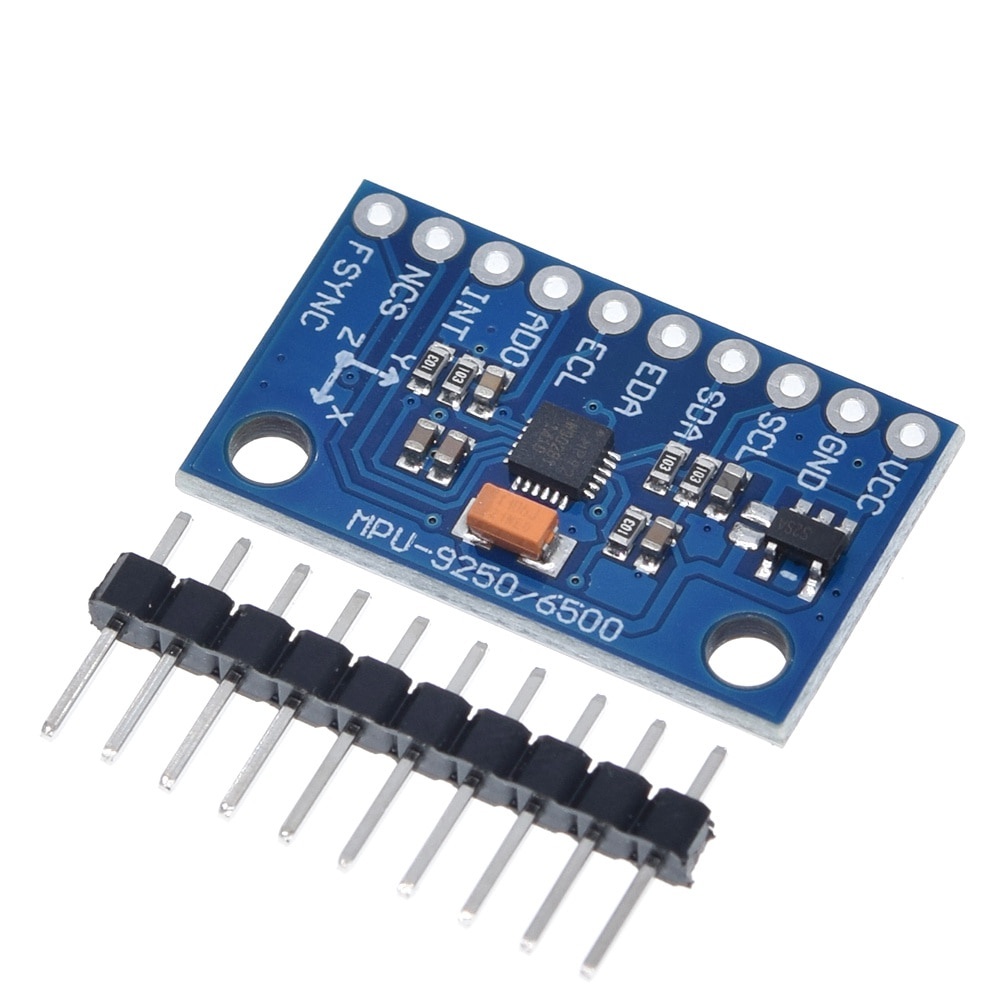 1 Bộ Mô-Đun Cảm Biến Điện Từ Spi Iic / I2C Gy-9250 Mpu 9250 9-axis Attitude + Gyro + Con Quay Hồi + Nam Châm Mp9250 5v 3 Cánh Quạtu-P9