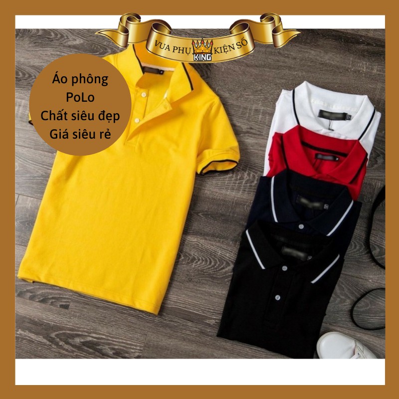 Áo phông polo nam chất đẹp, khoẻ khoắn và năng động