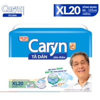 Combo 5 TÃ DÁN CARYN bỉm người lớn Cho Mẹ Sau Sinh,Lõi bông mềm thấm hút mỏng nhẹ,bề mặt khô thoáng