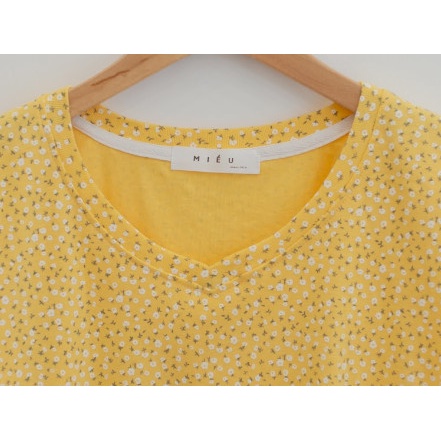 [ Miều ] Áo Croptop Flower