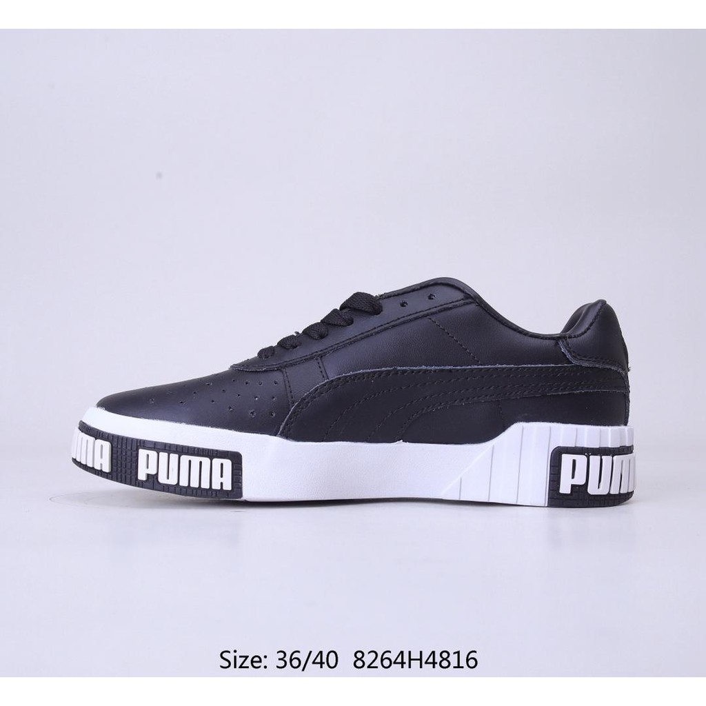 Giày Thể Thao Da Cổ Điển Liu Wen Puma Tennis Cali Mã Số 370811-01 Kích Thước 36 37 37 5 38 38 5 39 40id 8264h4816