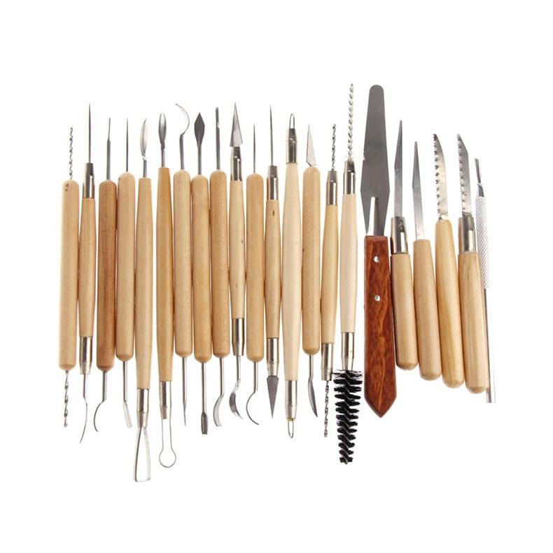 Set 22 dụng cụ tạo hình đất sét làm gốm tiện lợi cao cấp