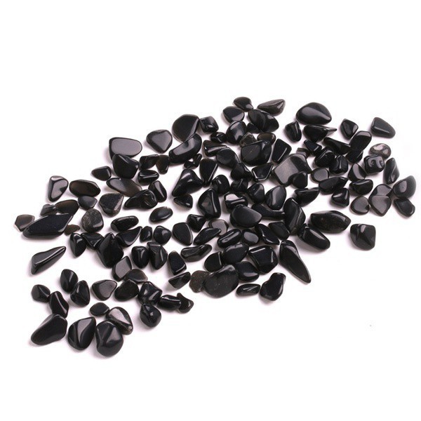 Bộ Đá Obsidian Đen Nguyên Chất 50G