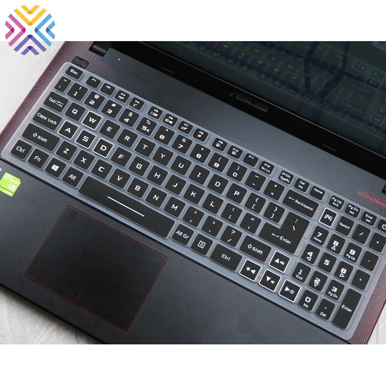 Vỏ silicone bọc bảo vệ bàn phím laptop Acer Nitro 5 AN515-42 AN515 42 51 51ez 51by 79
