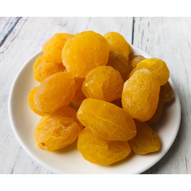 1kg Ô mai xí muội đào vàng giòn, ô mai đào vàng