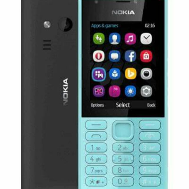Cũ [FREE SHIP] Điện thoại Nokia 216 hàng chính hãng, main zin, màn zin, vỏ mới kèm pin sạc