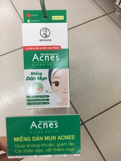 Miếng dán mụn Acnes 24 miếng