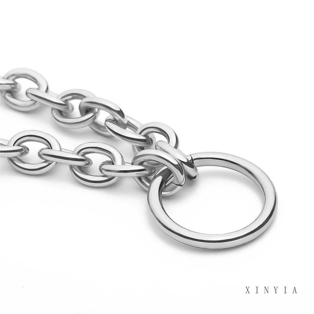 Dây Chuyền Hợp Kim Mặt Hình Tròn Phong Cách Retro