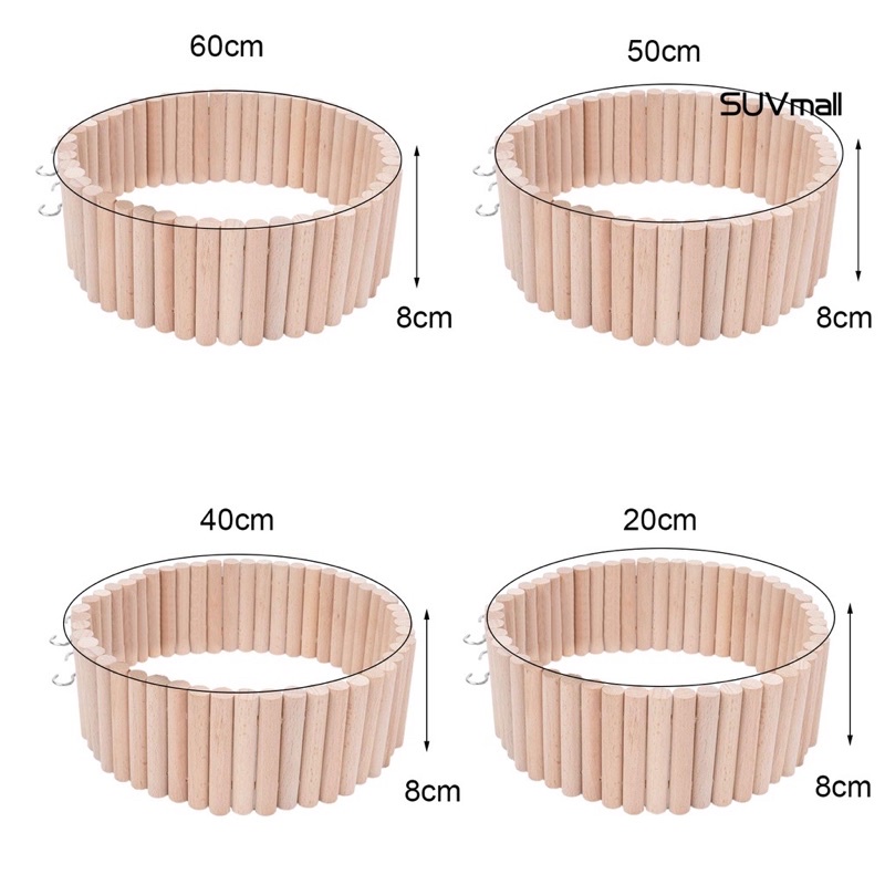 Thang gỗ chống cắn cho Hamster loại 1