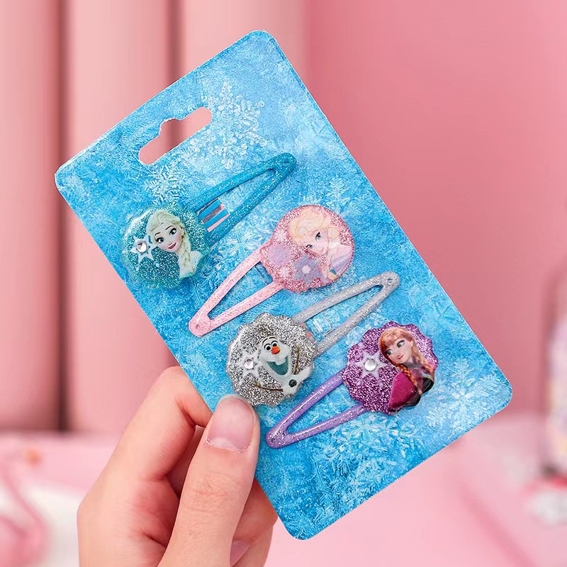 Set phụ kiện tóc vương miện và đũa phép công chúa Elsa tùy chọn cho bé