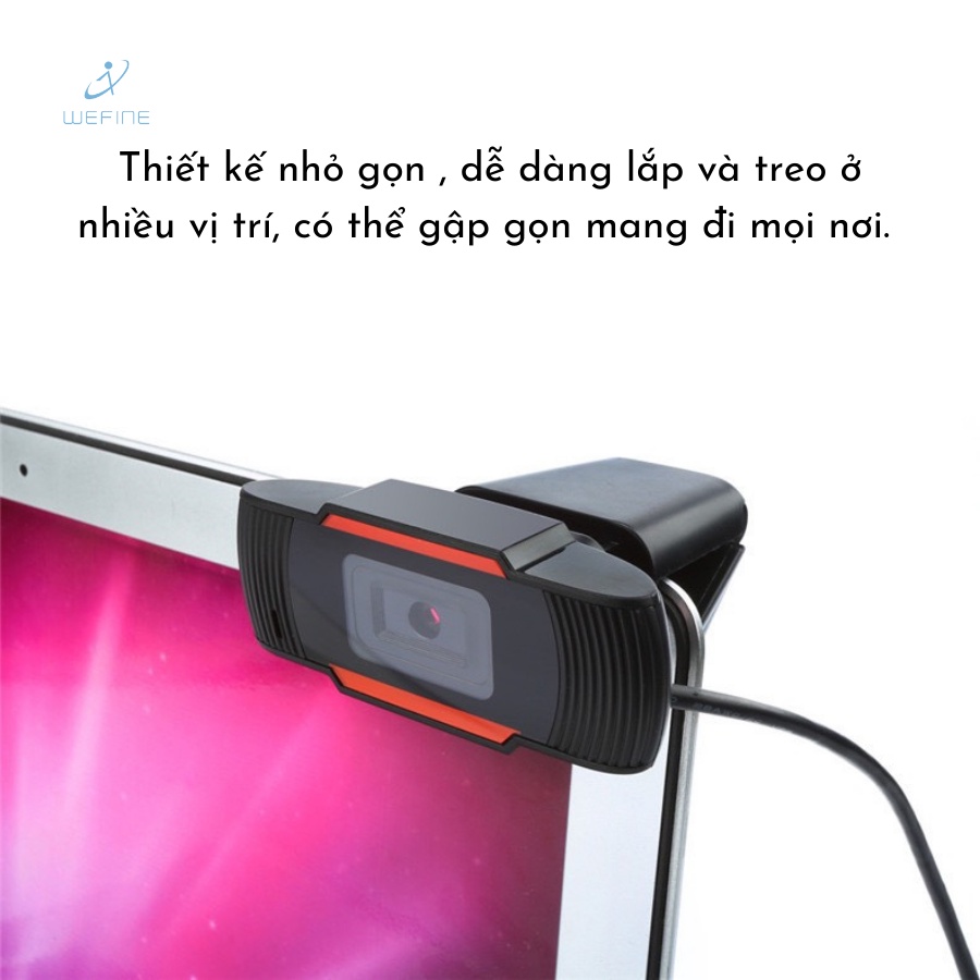 Webcam Máy Tính Có Mic HD-Camera dành cho PC Laptop Android box ..Học Online, Hội Họp, Gọi Video Hình Ảnh Sắc Nét Wefine | BigBuy360 - bigbuy360.vn