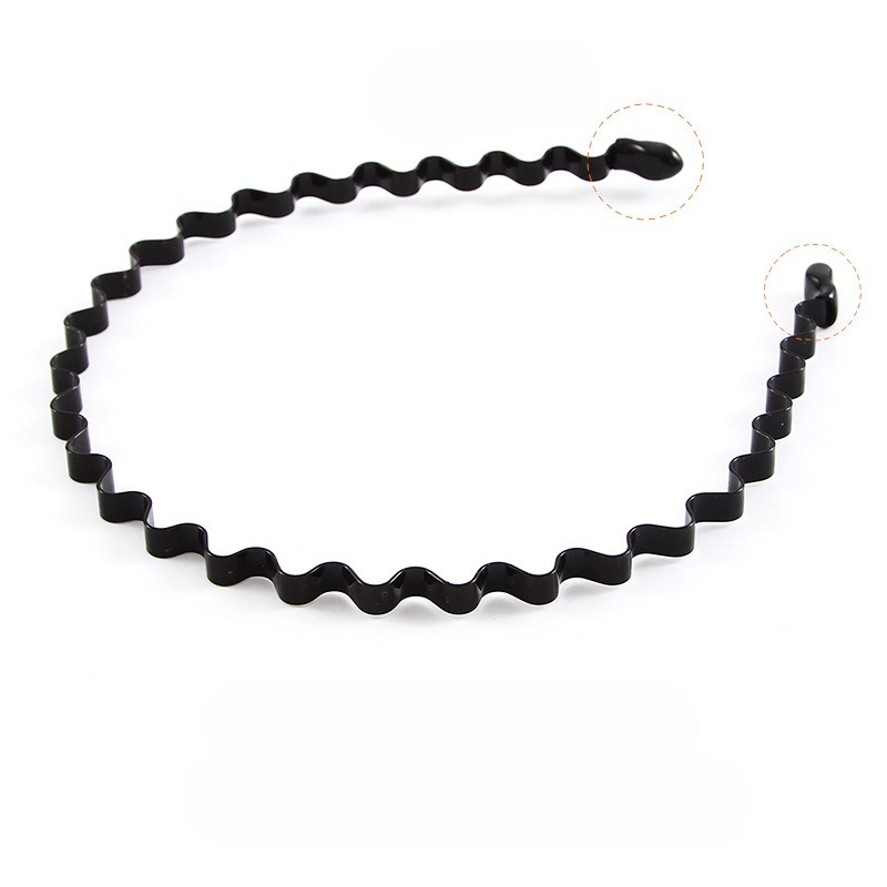 Cài Tóc Nam Nữ Bờm Kim Loại Đơn Giản Cá Tính