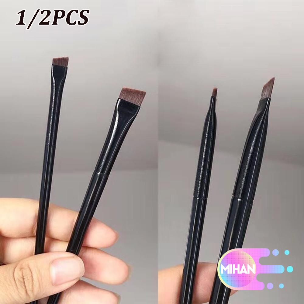 [Hàng mới về] 1/2 Cọ trang điểm lông mày/kẻ mắt MIHAN1 làm từ sợi tổng hợp bền bỉ 2021 chất lượng cao