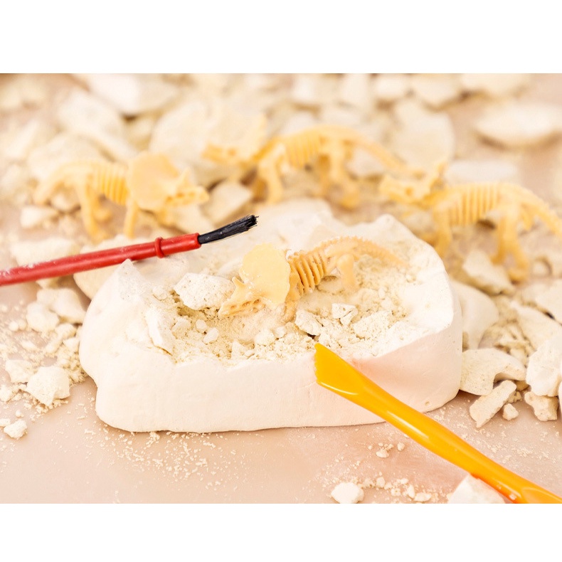 Mô Hình Trứng Khủng Long Hóa Thạch Xương Khủng Long DIY Cho Bé