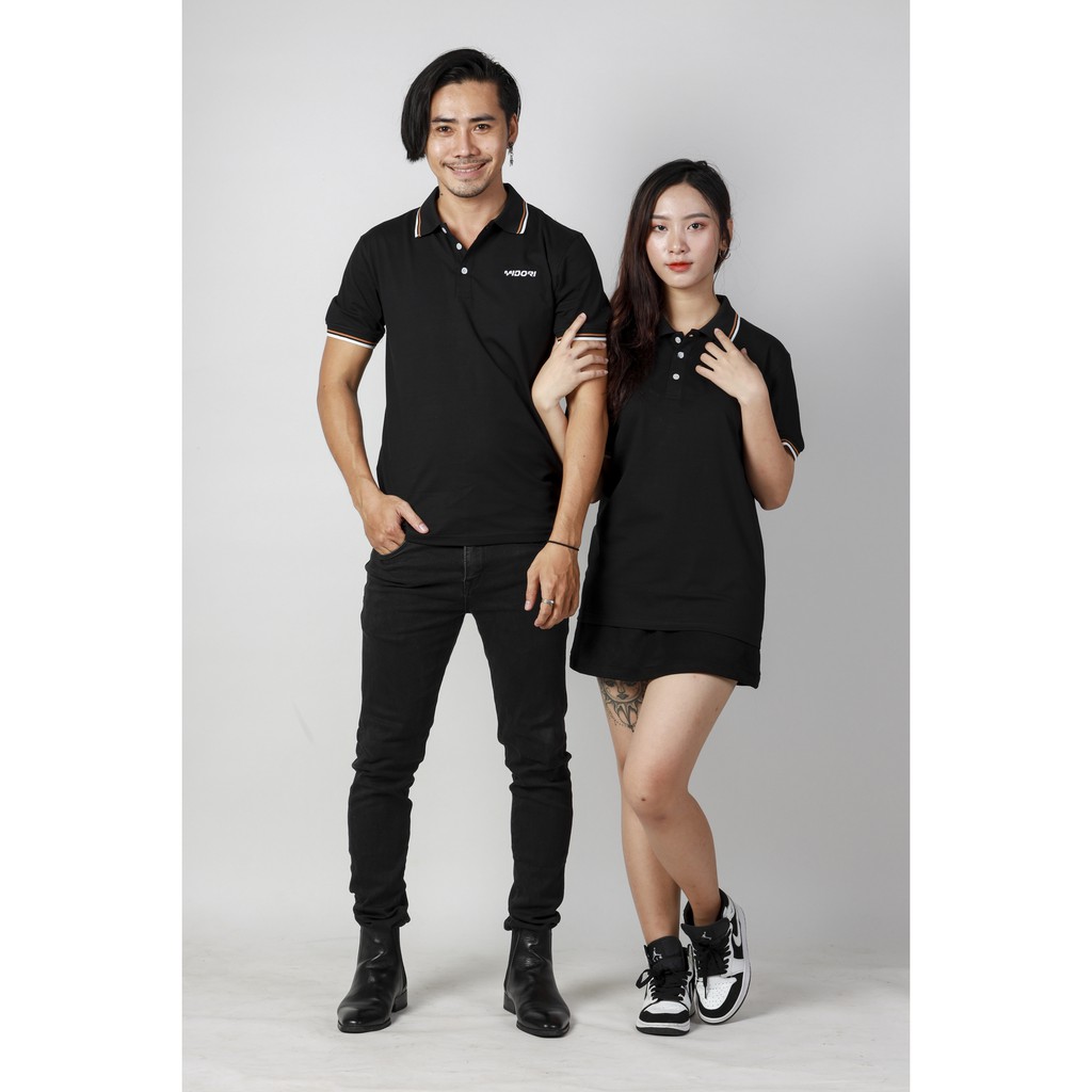 Áo thun Polo Man nam nữ UNISEX cổ bẻ vải Cotton xuất xịn chuẩn form,sang trọng lịch lãm Local Brand MI Midori