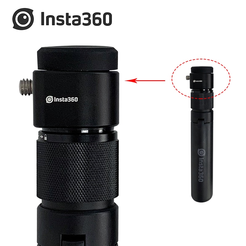 Gậy Chụp Ảnh Tự Sướng Insta360 ONE R Bullet Time + Tay Cầm 1 / 4 Cho Insta360 X3 / ONE X2 / ONE X / ONE RS / R