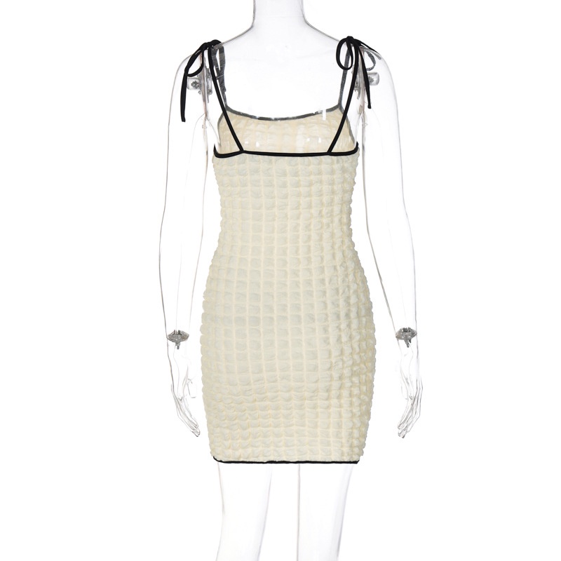 Đầm Hai Dây Dáng Ôm Hở Lưng Thời Trang Quyến Rũ Cho Nữ