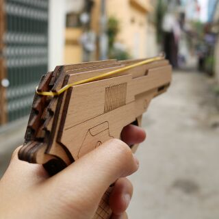 Mô hình súng gỗ