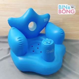 Ghế phao hơi tập ngồi cho bé, ghế ăn dặm, ghế ngồi ăn
