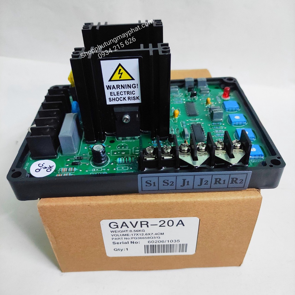 AVR 20A - Bộ điều chỉnh điện áp