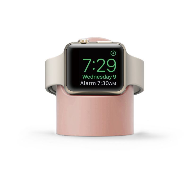 Đế Sạc Silicone Di Động Cho Đồng Hồ Thông Minh Apple Watch Series 4 / 3 / 2 / 1 44mm / 42mm / 40mm / 38mm