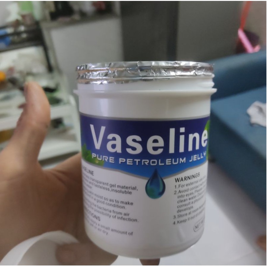 Hũ kem dưỡng ẩm Vaseline 350gram vệ sinh khi sau xăm môi mày