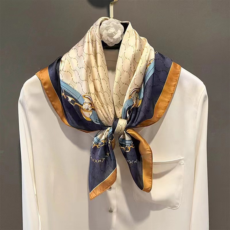 Khăn Lụa Satin Vuông 70cm Cho Nữ WJ1026-287