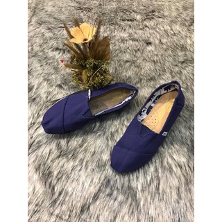 Giày Toms Xanh Đế Xốp