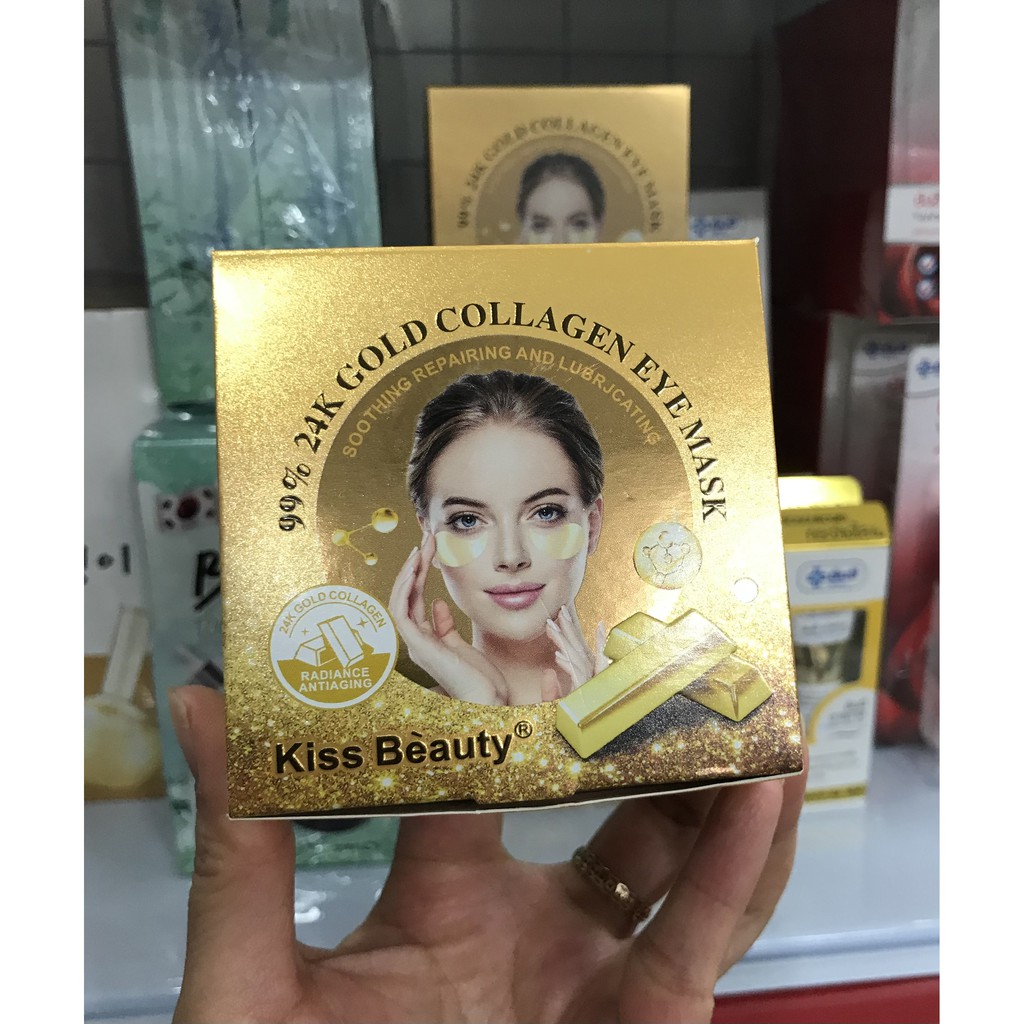 NẠ MẮT 24GOLD COLLAGEN - KISS BEAUTY