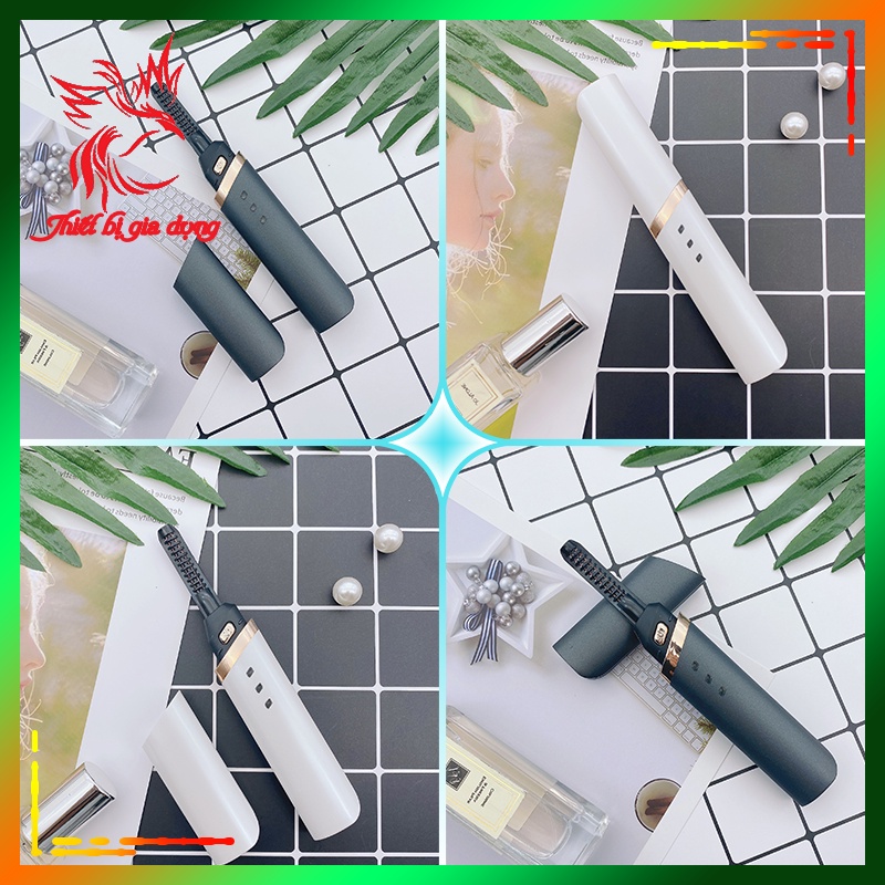 Máy Uốn Mi 🌀HOT🌀 Uốn Mi Cong Tự Nhiên, Cong Lâu, 3 Chế Độ Nhiệt Mạnh, Điện Cổng USB [Bảo Hành 6 Tháng]