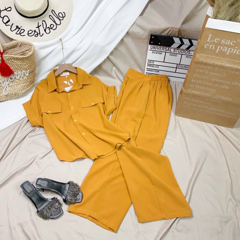 Set áo sơ mi cổ gập | BigBuy360 - bigbuy360.vn