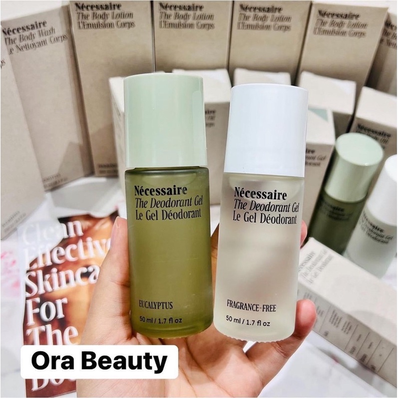 Lăn khử mùi Nécessaire The Deodorant Gel - With 5% Alpha Hydroxy Acid  and Niacinamide