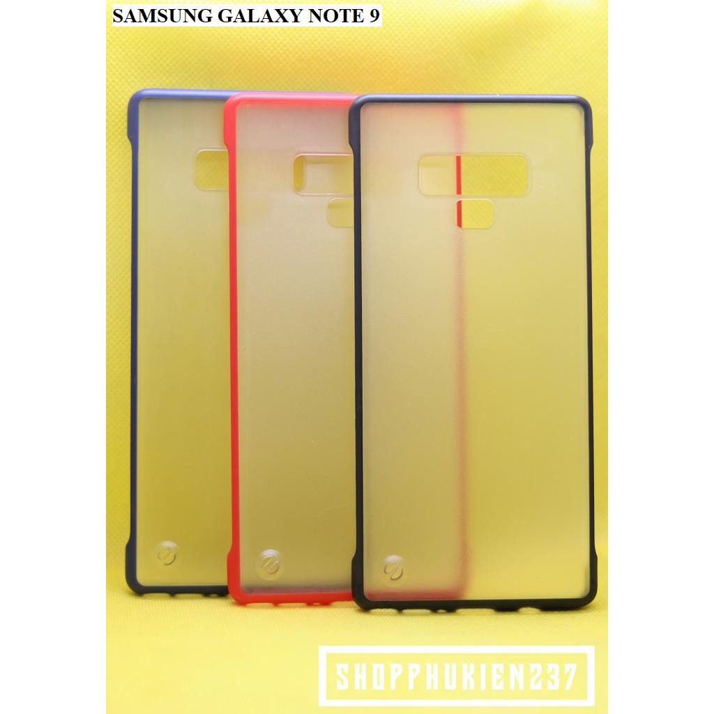 Ốp Lưng Samsung Galaxy Note 9 Ốp Cứng Đục Viền Dẻo Màu Cao Cấp Cực Đẹp
