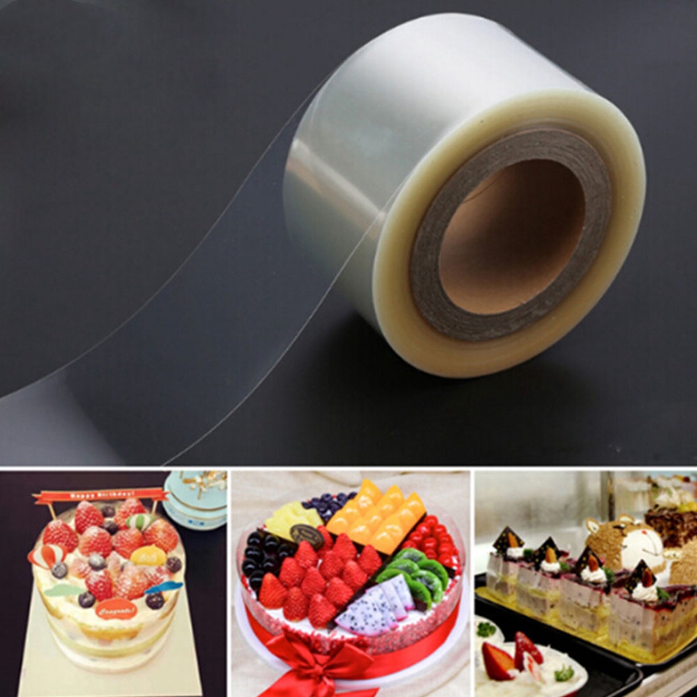 Cuộn Giấy Bóng Kiếng Bao Quanh Bánh Kem Tiện Dụng