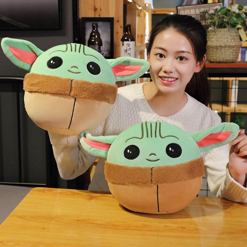 Đồ Chơi Nhồi Bông Mềm Hình Nhân Vật Người Ngoài Hành Tinh Hoạt Hình Vui Nhộn 10 / 26Cm