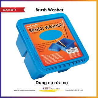 Dụng cụ, xô rửa cọ chuyên dụng Mont Marte / brush washer Mont Marte