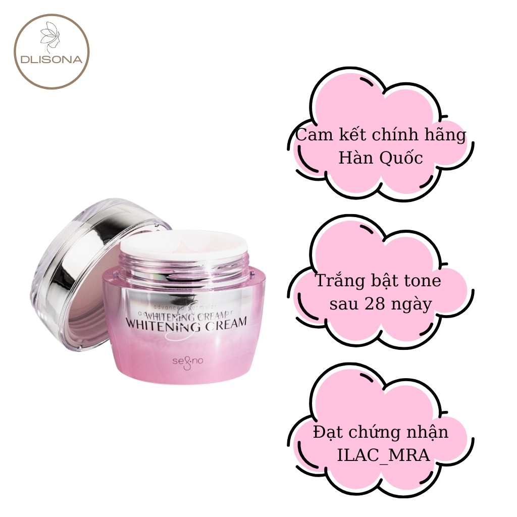Kem Dưỡng Trắng và Tái Tạo Da Từ Sâu Bên Trong Segno Advanced Formular Whitening Cream 50ml | BigBuy360 - bigbuy360.vn