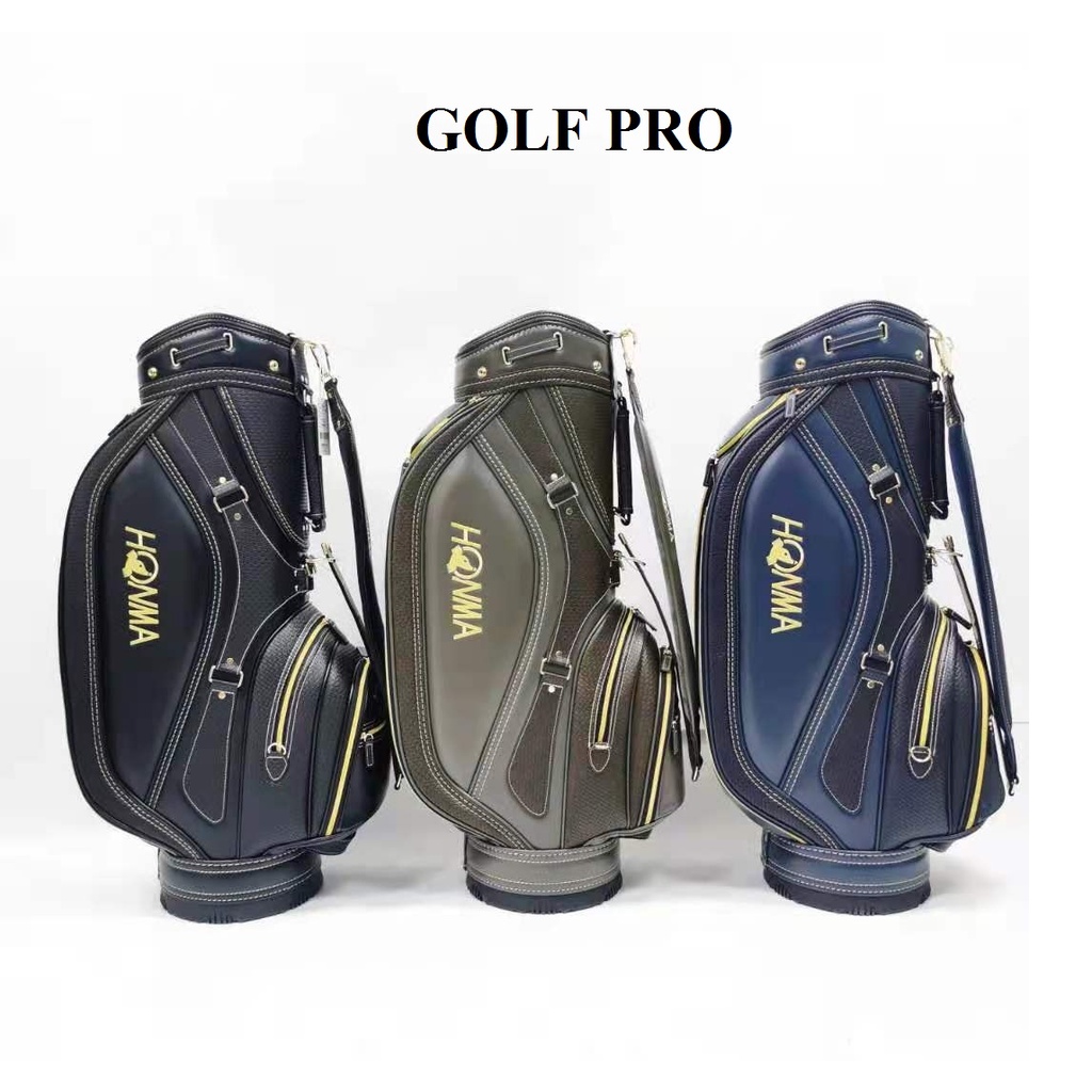 Túi đựng gậy golf Honma túi gậy golf da PU vân cá sấu cao cấp shop GOLF PRO TM016