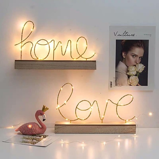 (SẴN) Chữ Love Trang Trí bàn tiệc , phòng cưới , decor nhà cửa